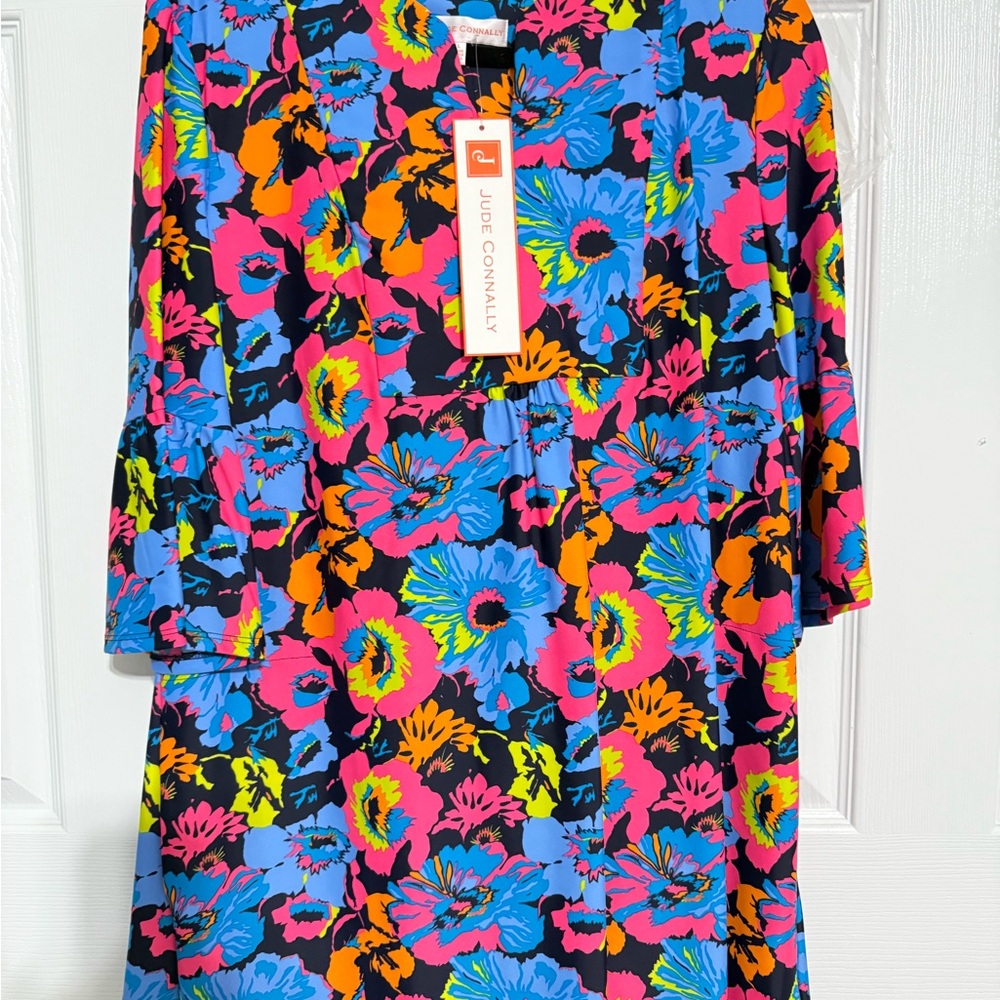 Jude Connally Vibrant Floral Dress